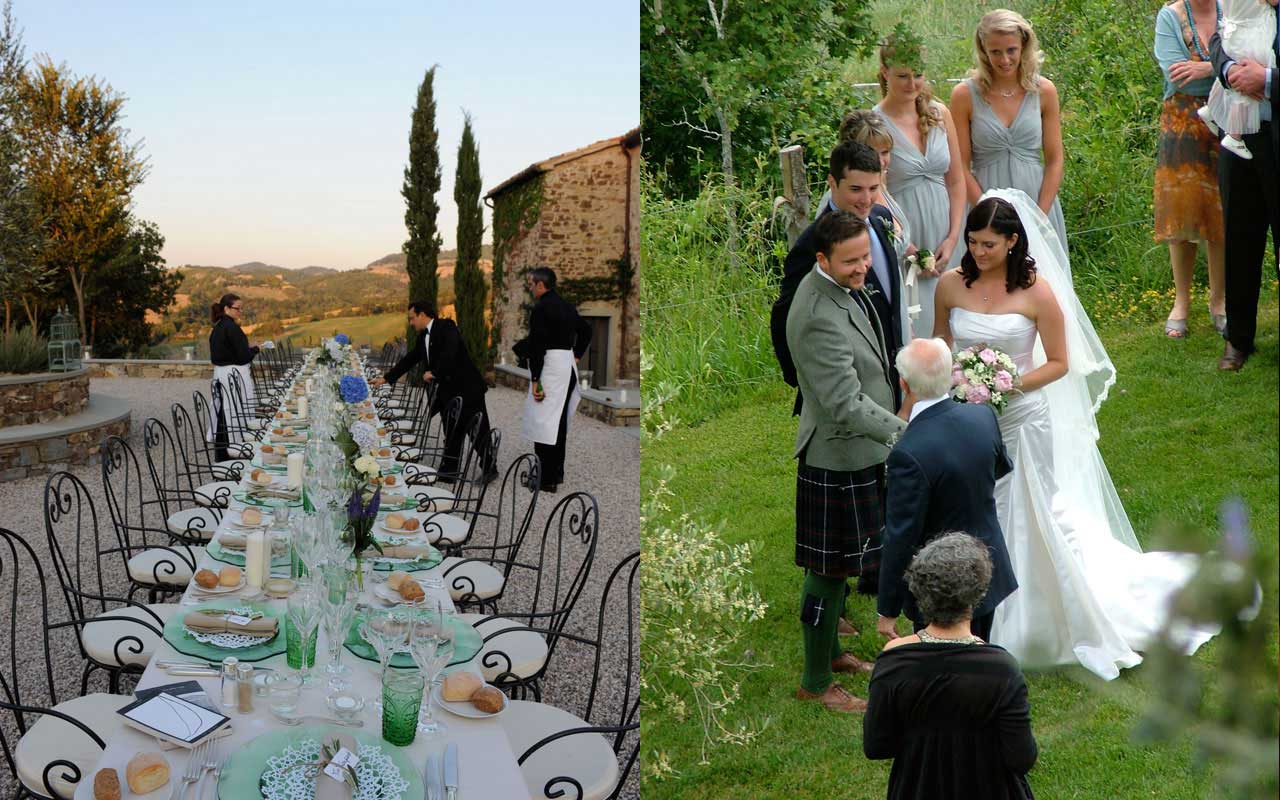 Wedding at Torre di Moravola